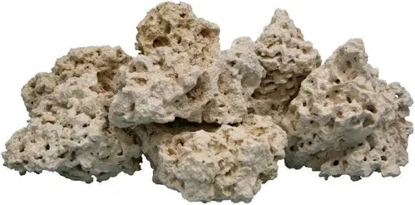 Nature&#039;s Ocean Coral Base Rock 4-8 INCHES, 20 LBS