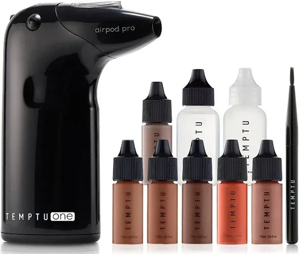 TEMPTU One Airbrush Make-up Kit for Complexion Perfection with Cordless Compr...