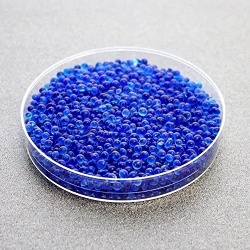 Dry & Dry [3.7 LBS] Blue Indicating Silica Gel Beads Desiccants (Industry Standard 3-5 mm) - Reusable Desiccant Beads Silica Beads(Blue to Pink)