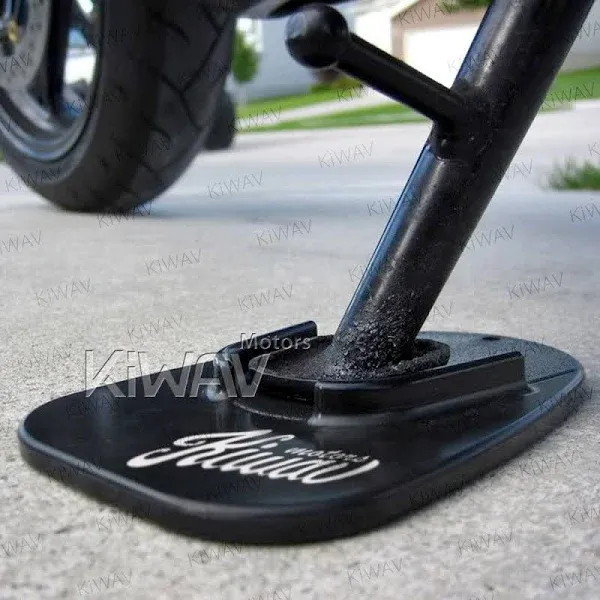 KiWAV Motorcycle Kickstand Pad Support