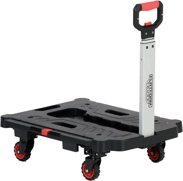 Magna Cart Foldable Hand Truck 300 lb Push Cart with Extendable Handle(Used)