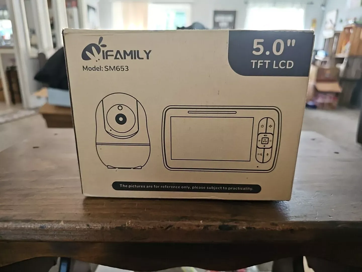 iFamily SM653 Baby Monitor with Camera and Audio - 5&#034; Screen with 30Hrs Battery