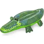 H2OGO! 60&#034; x 28&#034; Inflatable Buddy Crocodile Ride-on