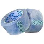 Dura-Bind Clear Packing Tape Refills, Heavy Duty Premium Packaging Tape for Sealing Boxes, 1.8 inch x 60 Yards (12 Pack)