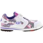 Dexter Women's SST 8 Power Frame BOA White/Purple Multi-Bowling Shoes