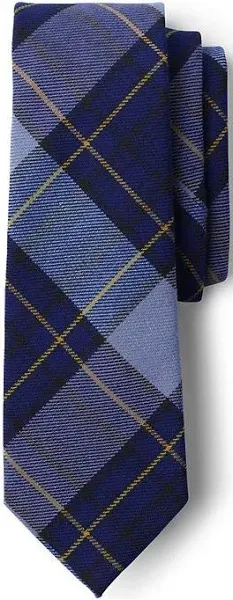 Lands' End Kids Plaid Tie