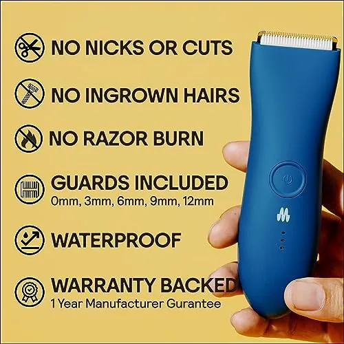 Meridian Original Trimmer Men OCEAN Body Hair Rechargeable Sealed Box