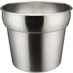 Winco - INS-7.0M - 7 qt Stainless Steel Inset