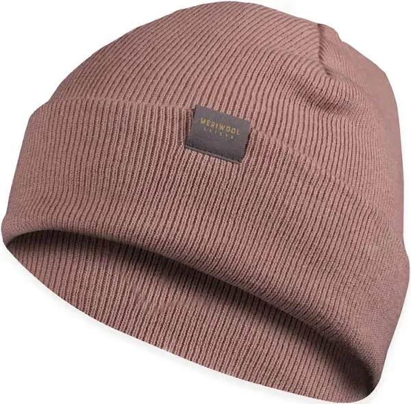 Merino Kids Ribbed Knit Beanie