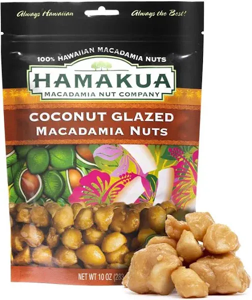 Hamakua Coconut Glazed Macadamia Nuts