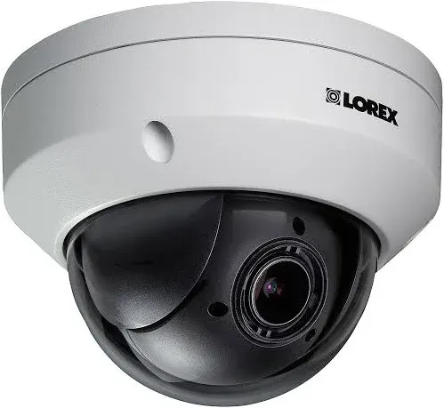 Lorex 4x LNZ44P4B Super High Definition 4MP PTZ Dome Camera  Color Night Vision