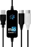 Mio 1-In 1-Out USB to MIDI Interface for Mac and PC