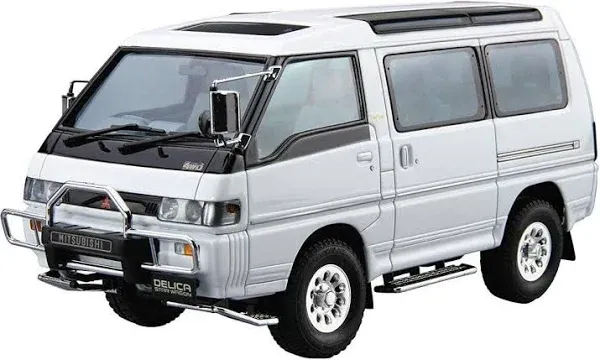 Aoshima 1/24 No.27 Mitsubishi P35W DELICA STAR WAGON 1991 Kit w/ Tracking NEW