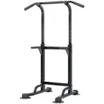 Soges Power Tower Pull up Bar Station, Free Standing Pull up Rack Dip Station fo