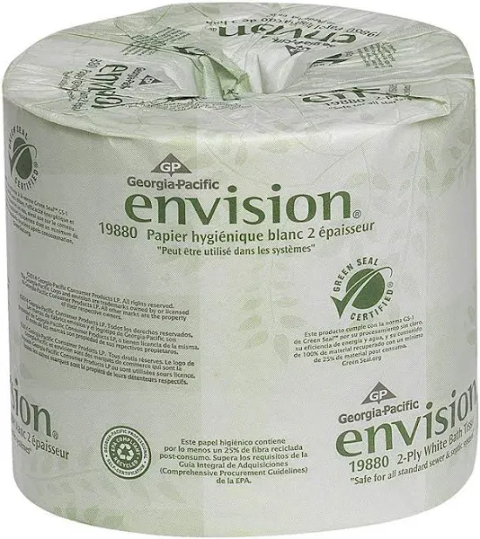 Georgia- Pacific Envision 2-Ply Embossed Bathroom Tissue