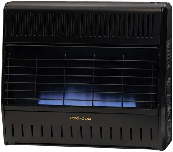 ProCom Mnsd300tga 30,000-BTU Dual Fuel Ventless Flame Garage Heater