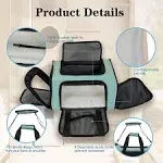 Cat, Dog Carrier for Small Medium Pet Carriers Up to15Lbs, Cat Dog Carrier So...