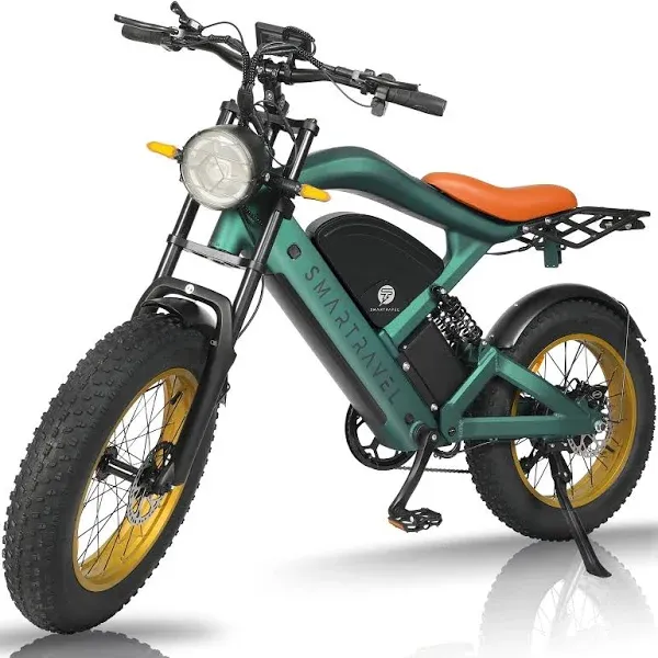 Electric Bike for Adults,GPS and APP Control Ebike,1200W Brushless Motor,48V/20Ah Removable UL&GCC Certification Battery,20"*4.0 Fat Tire,30MPH and 60Miles Range