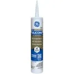 GE Advanced Clear Silicone Window & Door Sealant 10.1 oz