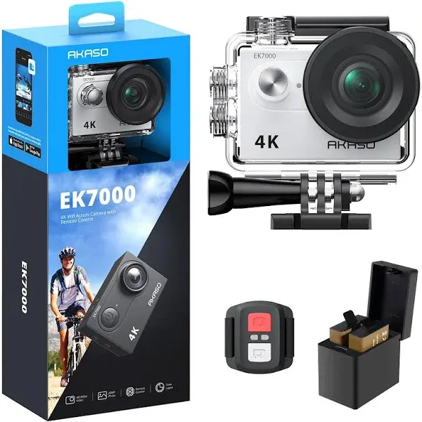 Restored Akaso EK7000 Action Camera Ultra HD