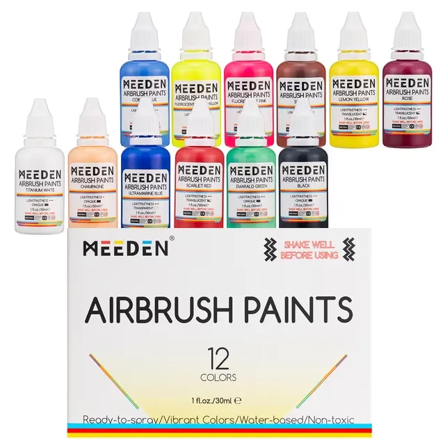 MEEDEN Airbrush Paint Kit