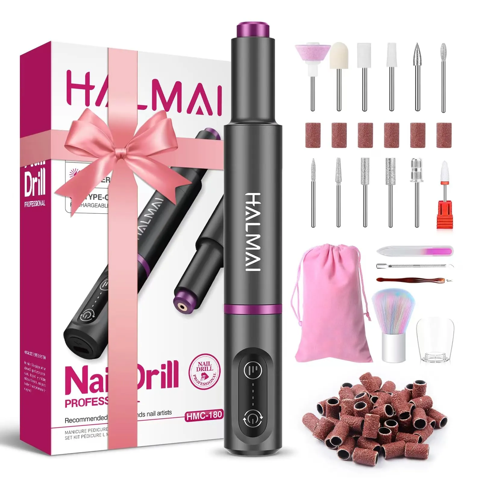 Halmai Electric Nail Drill Machine