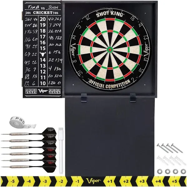 Viper Steadfast Dart Backboard with Shot King Sisal Board