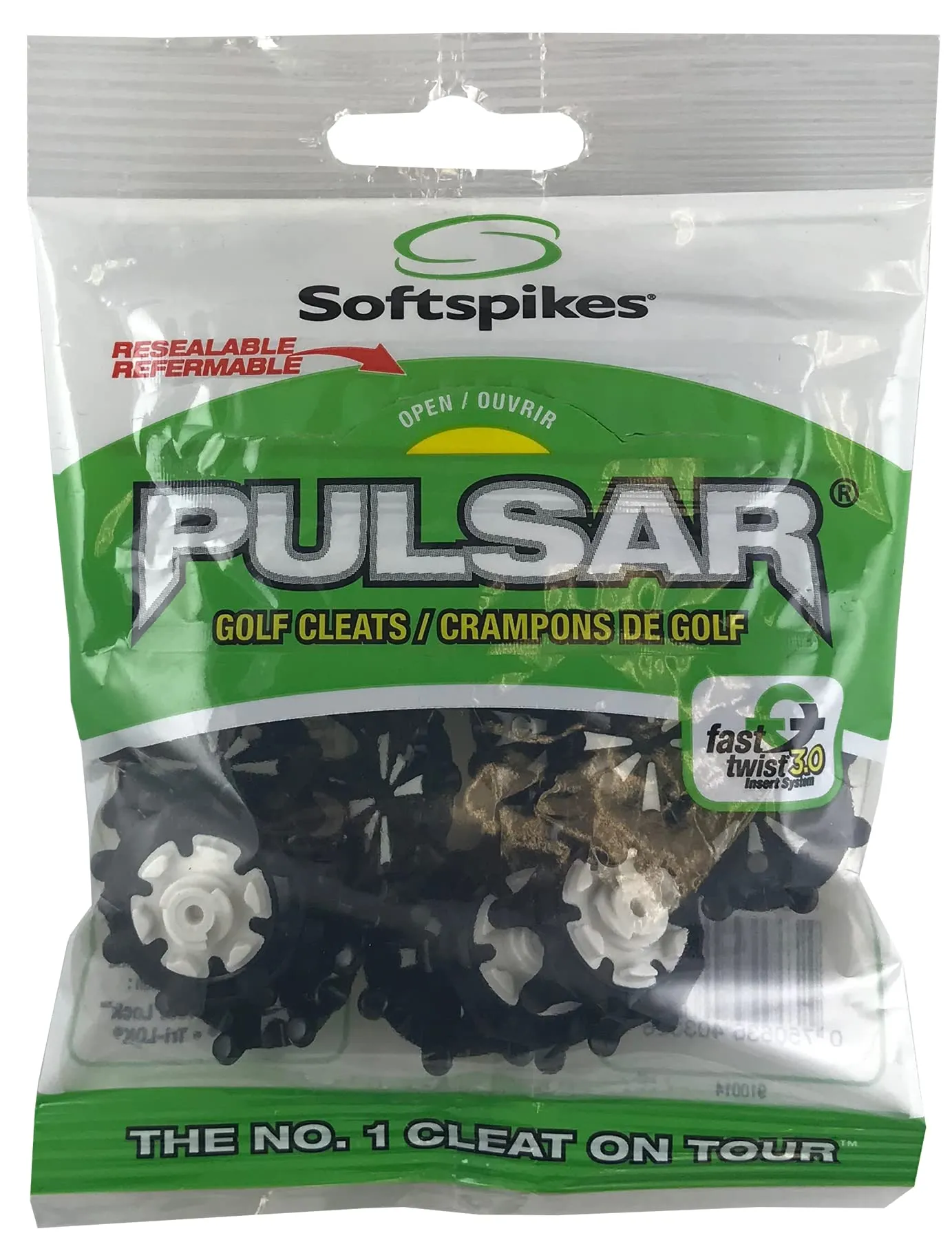 Softspikes Champ Spikes Pulsar Fast Twist 3.0 Golf Cleats