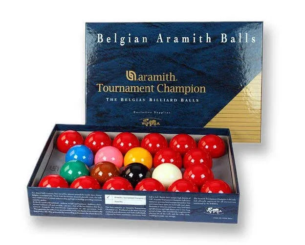 Aramith Tournament Champion Snooker Balls - 2-1/16 Inch