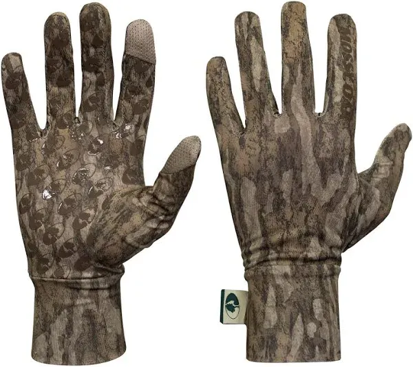 Mossy Oak Mens Lightweight Camo Hunting Gloves