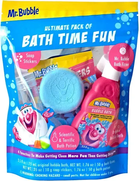 Mr. Bubble Ultimate Pack of Bath Time Fun Soap