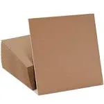 20 Pack 12x12 MDF Boards, 1/4 Thick Chipboard Sheets for DIY Arts and Crafts, Painting, Engraving