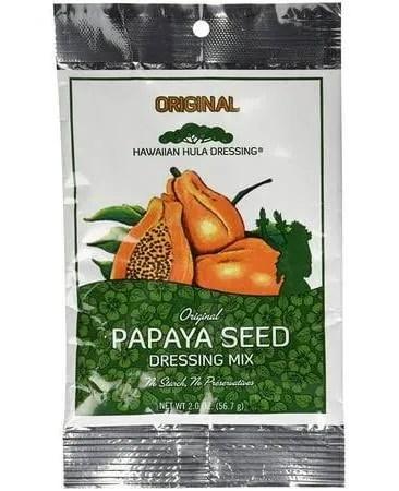 Hawaiian Papaya Seed Dressing Mix