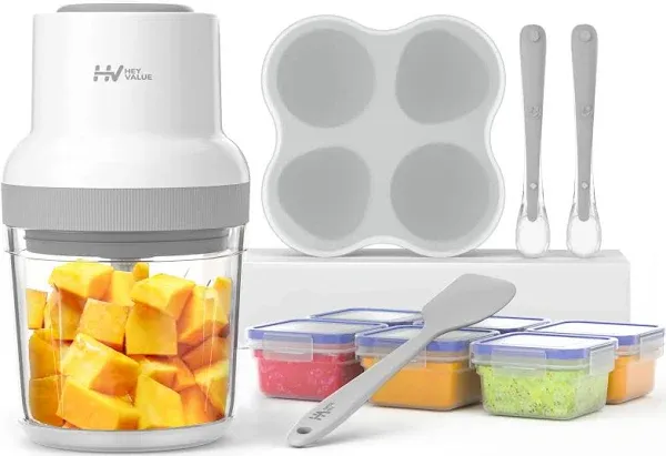 HEYVALUE Baby Food Maker 13-in-1 Baby Food Processor Sets