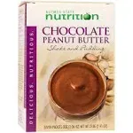 Healthywise Pudding or Shake, Low Calories, 15g Caseinate Protein, Aspartame Free, Low Fat, 7 Servings per Box (chocolate Peanut butter)