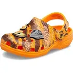 Crocs Toddler Jurassic World Classic Clog, Orange, C5