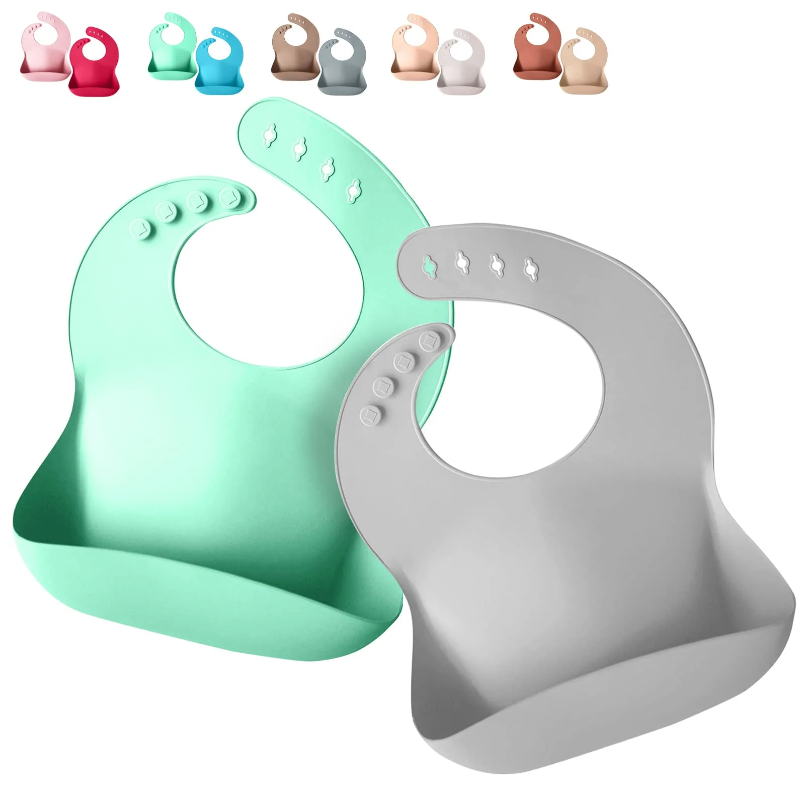 Sperric Silicone Baby Bibs