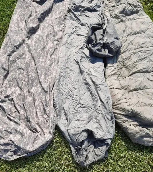 Military Modular Sleep System 4 Piece with Goretex Bivy Cover and Carry Sack, Tennier Industries