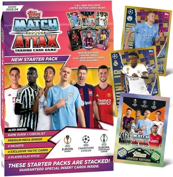 Topps Match Attax UEFA Champions League Cards Starter Pack