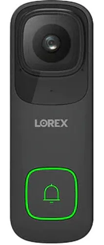 LOREX B862AJ-Z Series 4K Wired Video Doorbell - BLACK