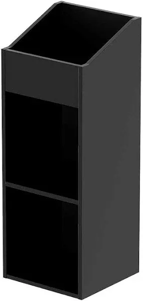 Record Rack 330 Vinyl Station Shelf - Black