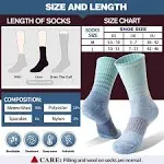 Anlisim Women's Merino Wool Thermal Hiking Socks (5 Pairs)