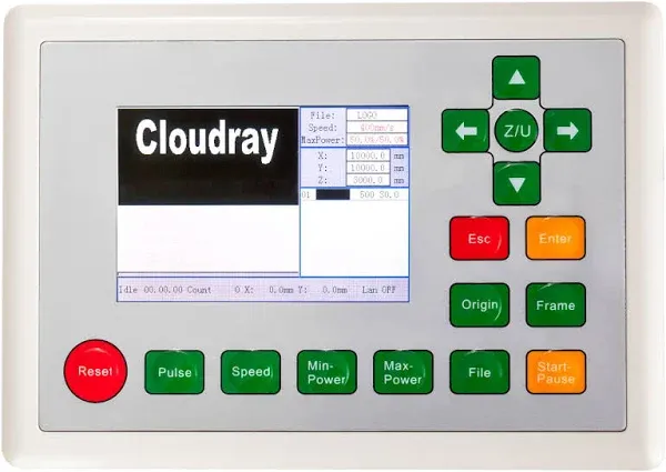 Cloudray Ruida 6442S Panel for CO2 Laser Engraver and Cutting Machine