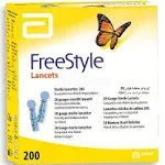 PDTXCLS Abbott Freestyle Lancets - 200 ct