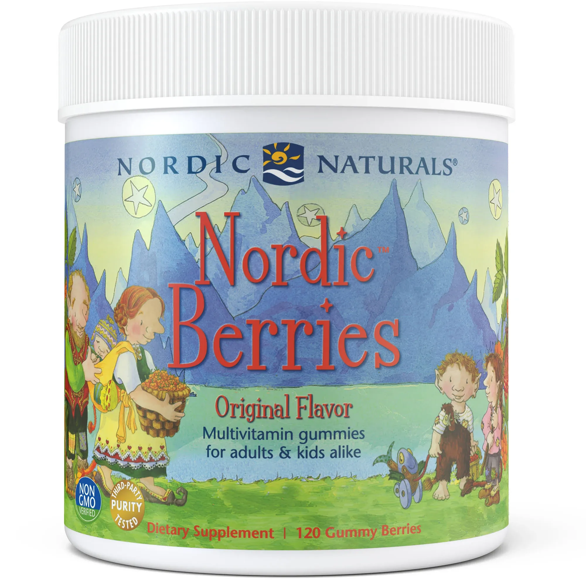 Nordic Naturals Nordic Berries Multivitamin 200 Gummy Berries