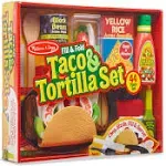 Melissa & Doug Play Set, Taco & Tortilla