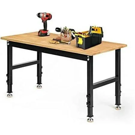 Betterhood Adjustable Workbench Heavy Duty Power Outlets