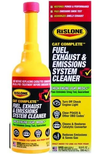 Rislone Cat Complete Fuel, Exhaust, and Emissions System Cleaner