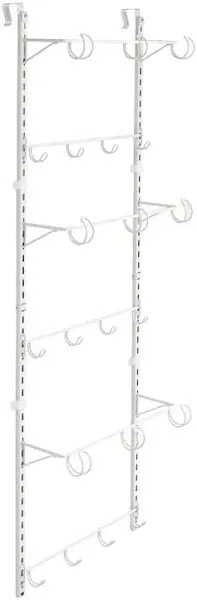 97537 Adjustable Wall &amp; Door Hanging Organizer,Whit<wbr/>e