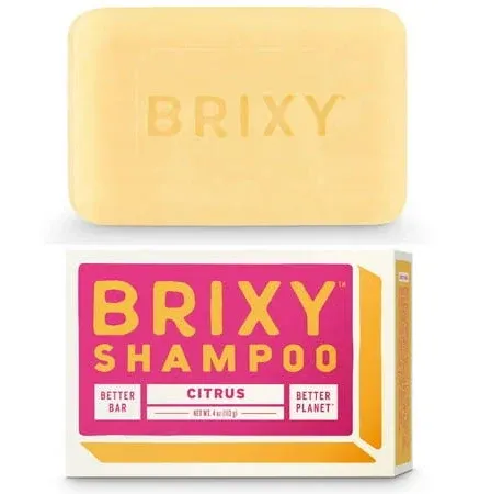 BRIXY Citrus Shampoo Bar